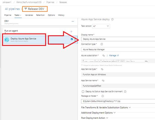 Azure DevOps - CI CD - Build And Release Pipeline - Azure Function
