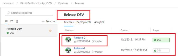 Azure DevOps - CI CD - Build And Release Pipeline - Azure Function