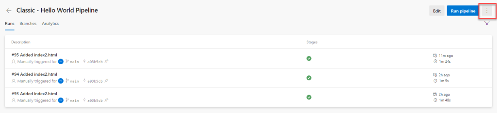 Azure DevOps - Convert Classic UI Pipelines To YAML Pipelines