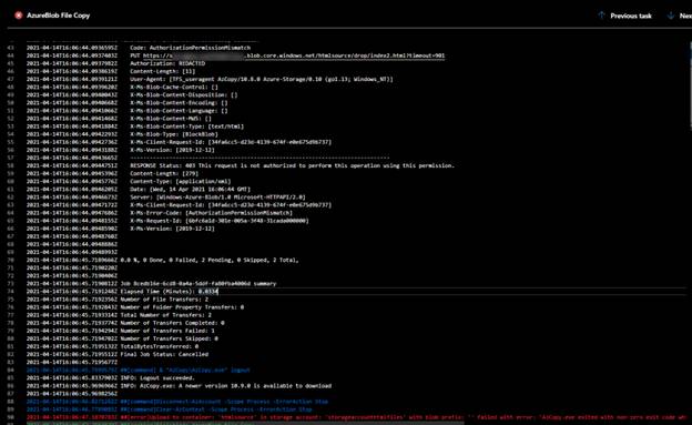 Azure Devops - Copy Files From Git Repository To Azure Storage Account
