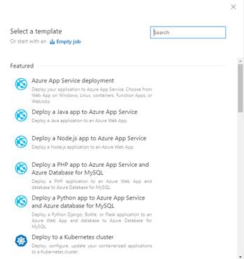  Deployment templates