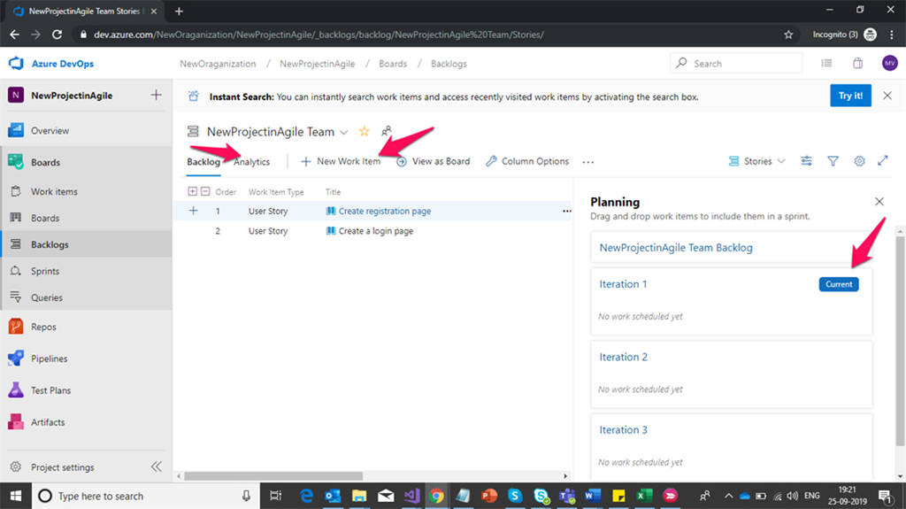 Azure Devops Project Configuration - Overview and Boards - Part 2