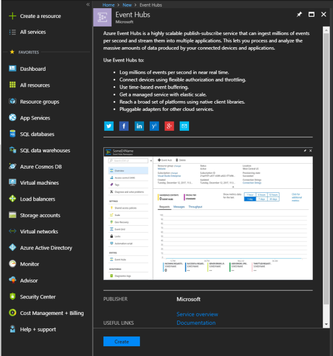 Azure cloud services