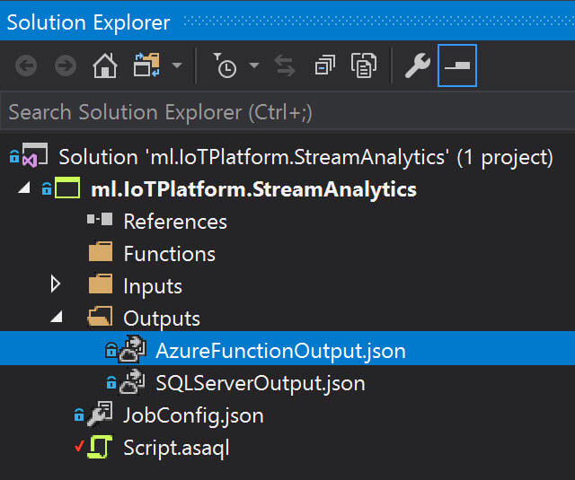 Solution Explorer