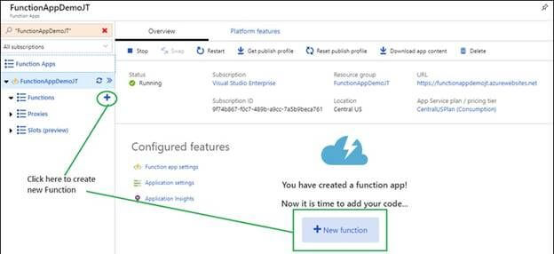 Azure Function - Serverless Computing