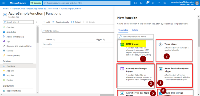 Azure Functions / Logic APP