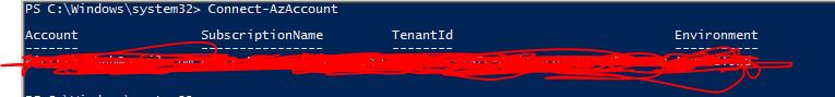 Azure - Using Powershell