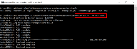 Azure Kubernetes Services - Containerize ASP.NET Core Applications With Docker