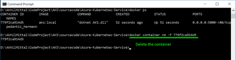 Azure Kubernetes Services - Containerize ASP.NET Core Applications With Docker