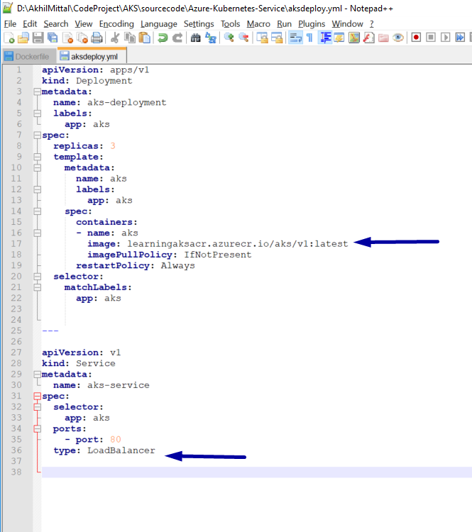 Azure Kubernetes Services - Deploying ASP.NET Core Application To Azure Kubernetes Services