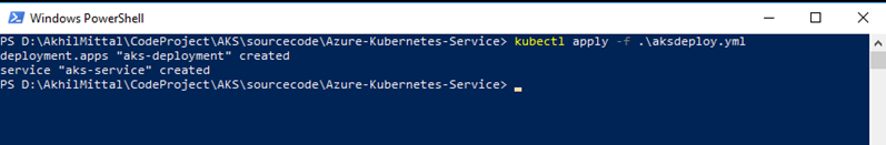 Azure Kubernetes Services - Deploying ASP.NET Core Application To Azure Kubernetes Services