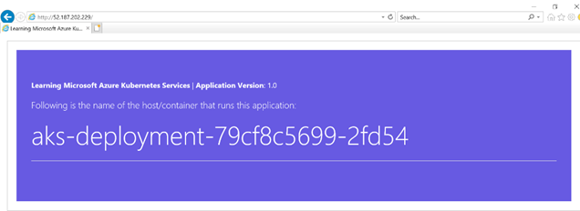 Azure Kubernetes Services - Deploying ASP.NET Core Application To Azure Kubernetes Services
