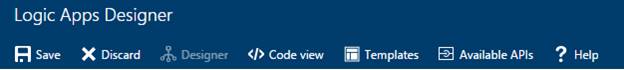 Logic Apps Designer