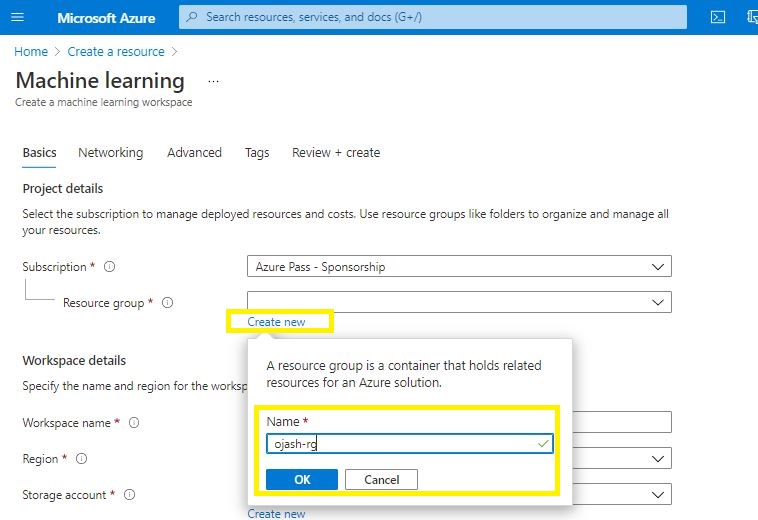Azure Machine Learning - Create Workspace For Machine Learning
