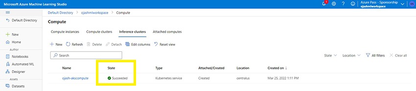 Azure Machine Learning - Model Deployment