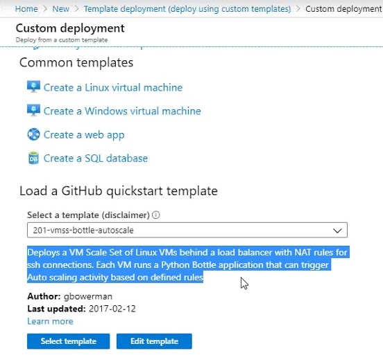 How To Configure Azure Monitoring Using Custom Template