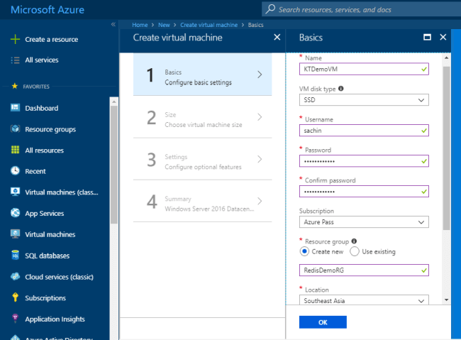 Azure Redis Cache with a Step by Step Demo
