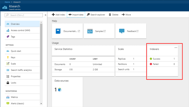 Azure Search Indexers
