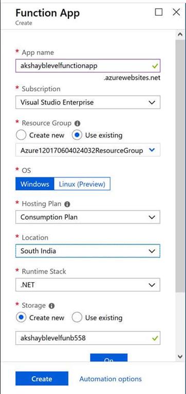 Azure Serverless Functions With Real World Scenario