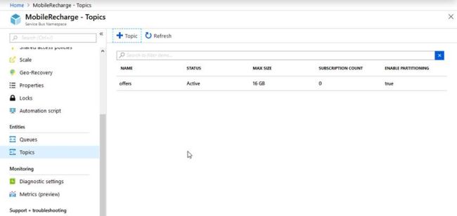 Azure Service Bus Topic And Subscription (Pub-Sub)