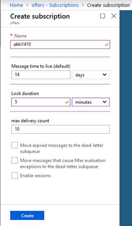 Azure Service Bus Topic And Subscription (Pub-Sub)