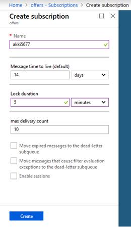 Azure Service Bus Topic And Subscription (Pub-Sub)