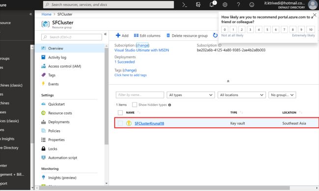 Azure Service Fabric