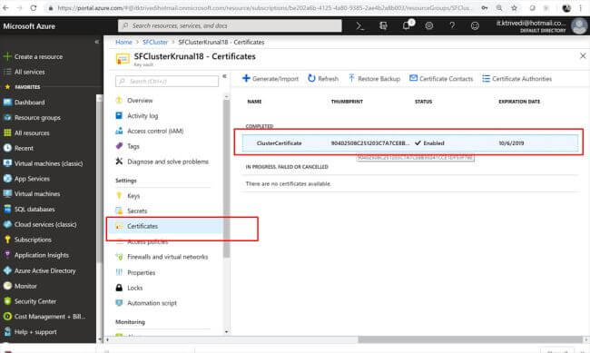 Azure Service Fabric