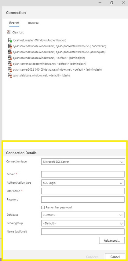 Creating Loading User