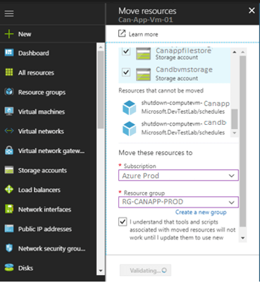 Azure VM migration
