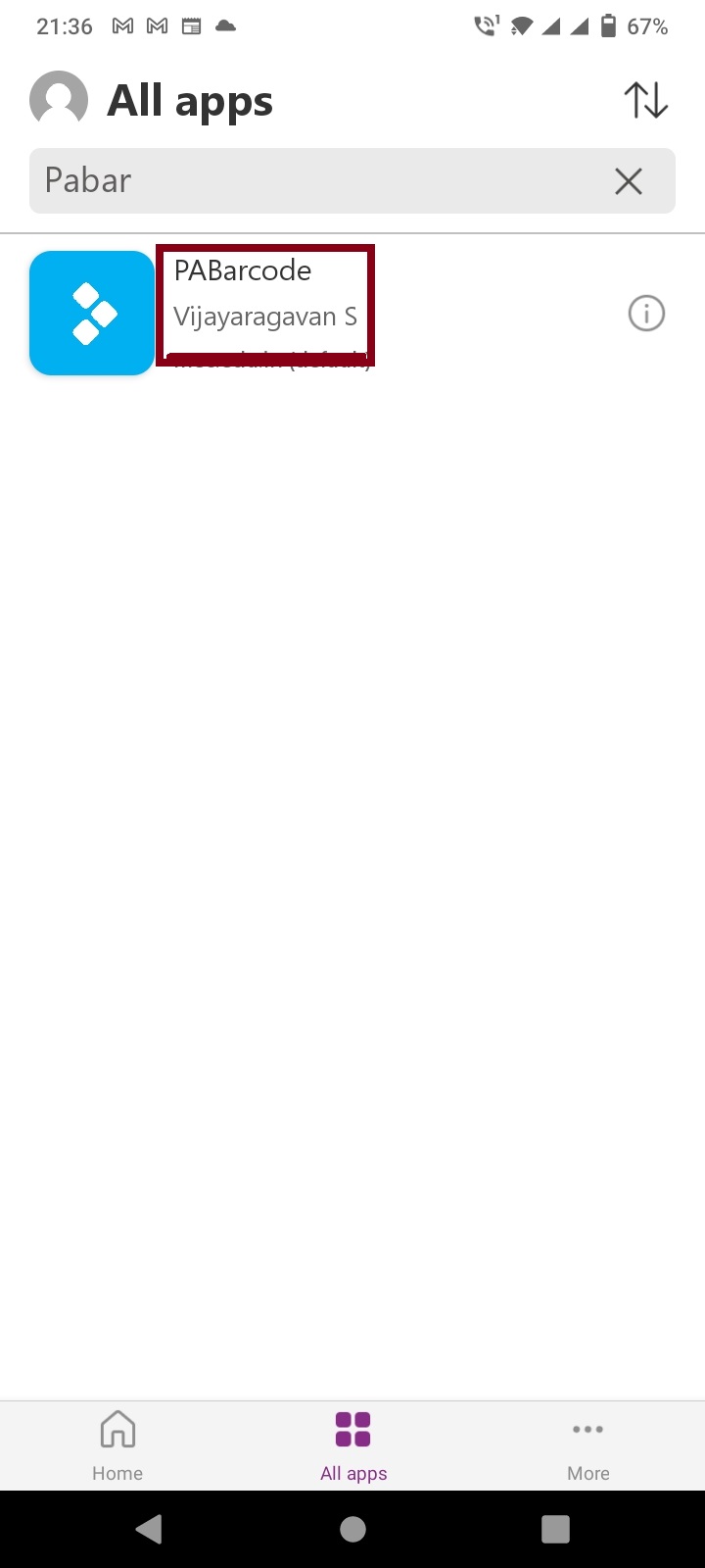 Barcode Scanner Control In Power Apps