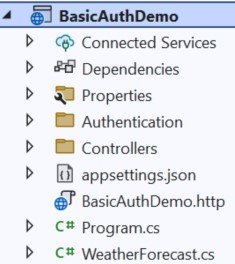 Basic Authentication in Asp.NET Core Web API