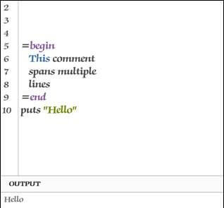 Basic Concepts Of Ruby Language
