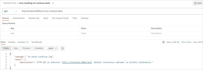 internal error handlers in Mule application