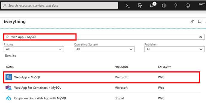 Basic Introduction About Creating Web App Service To Azure Database For MySQL