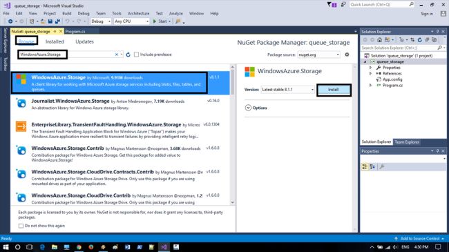 windowsazure.storage