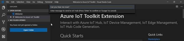 Bidirectional Communication With Azure IoT Hub