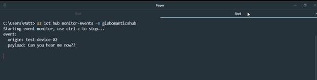 Bidirectional Communication With Azure IoT Hub