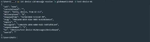 Bidirectional Communication With Azure IoT Hub