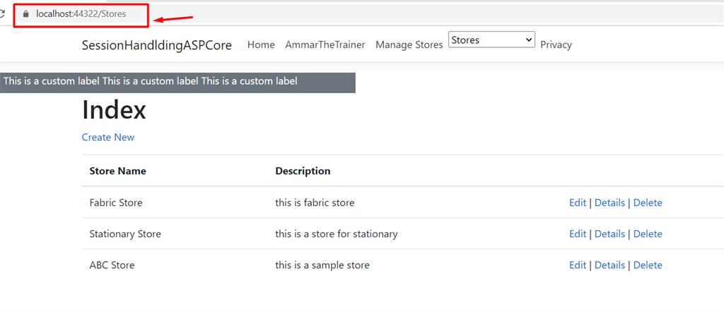 Bind ASP Model to SelectList in _Layout page using Sessions in ASP.NET Core
