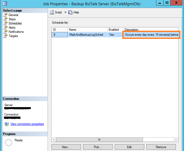 BizTalk SQL Database - Configuration Errors And Resolution