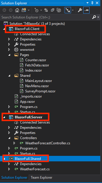 Blazor Project Templates Explained
