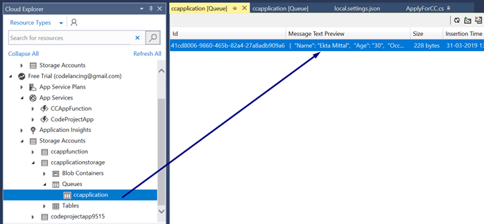 Blob Triggers And Queue Storage Trigger Azure Functions