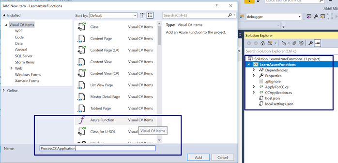 Blob Triggers And Queue Storage Trigger Azure Functions