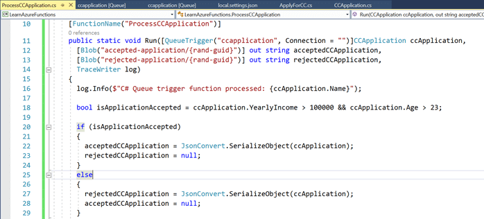Blob Triggers And Queue Storage Trigger Azure Functions