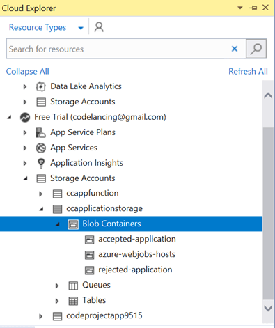 Blob Triggers And Queue Storage Trigger Azure Functions