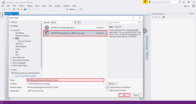 asp net mvc 5 bootstrap table pagination