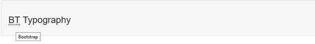 Bootstrap Text And CSS Typography