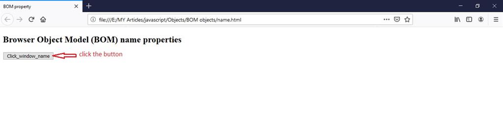 Understanding Browser Object Model (BOM) in JavaScript