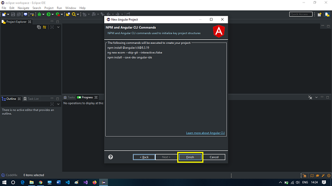 Using Eclipse Build A Simple Online Shopping Site With Angular IDE Plugin
